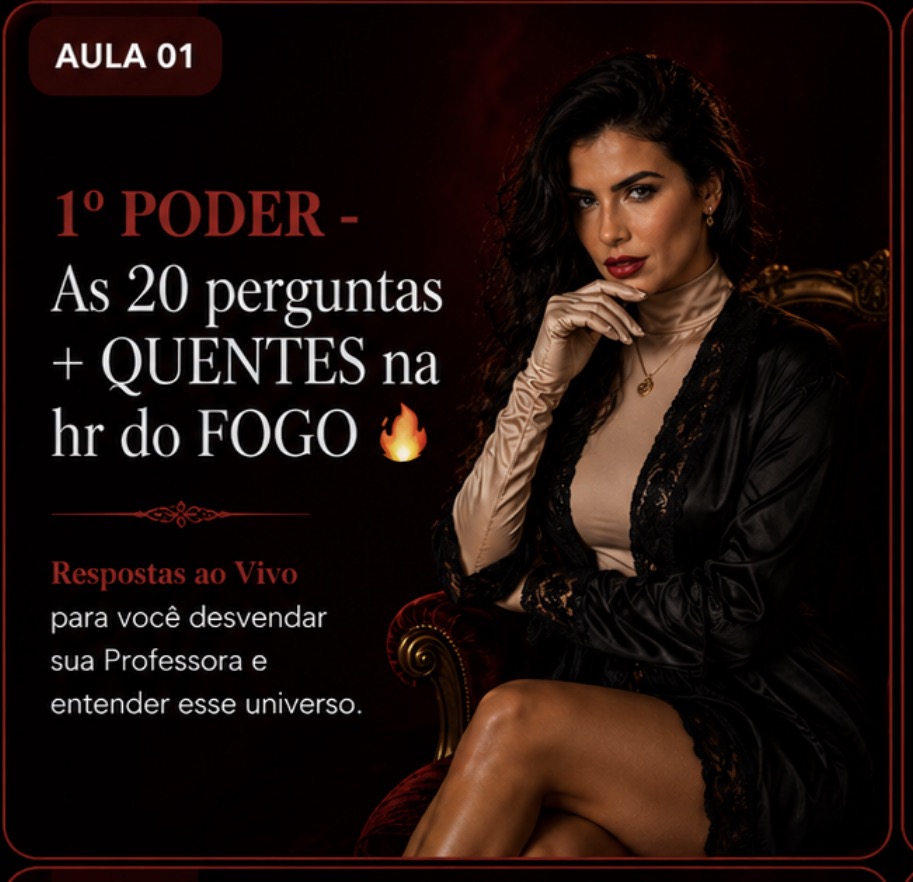 Aula 01 — As 20 perguntas + quentes na hr do FOGO