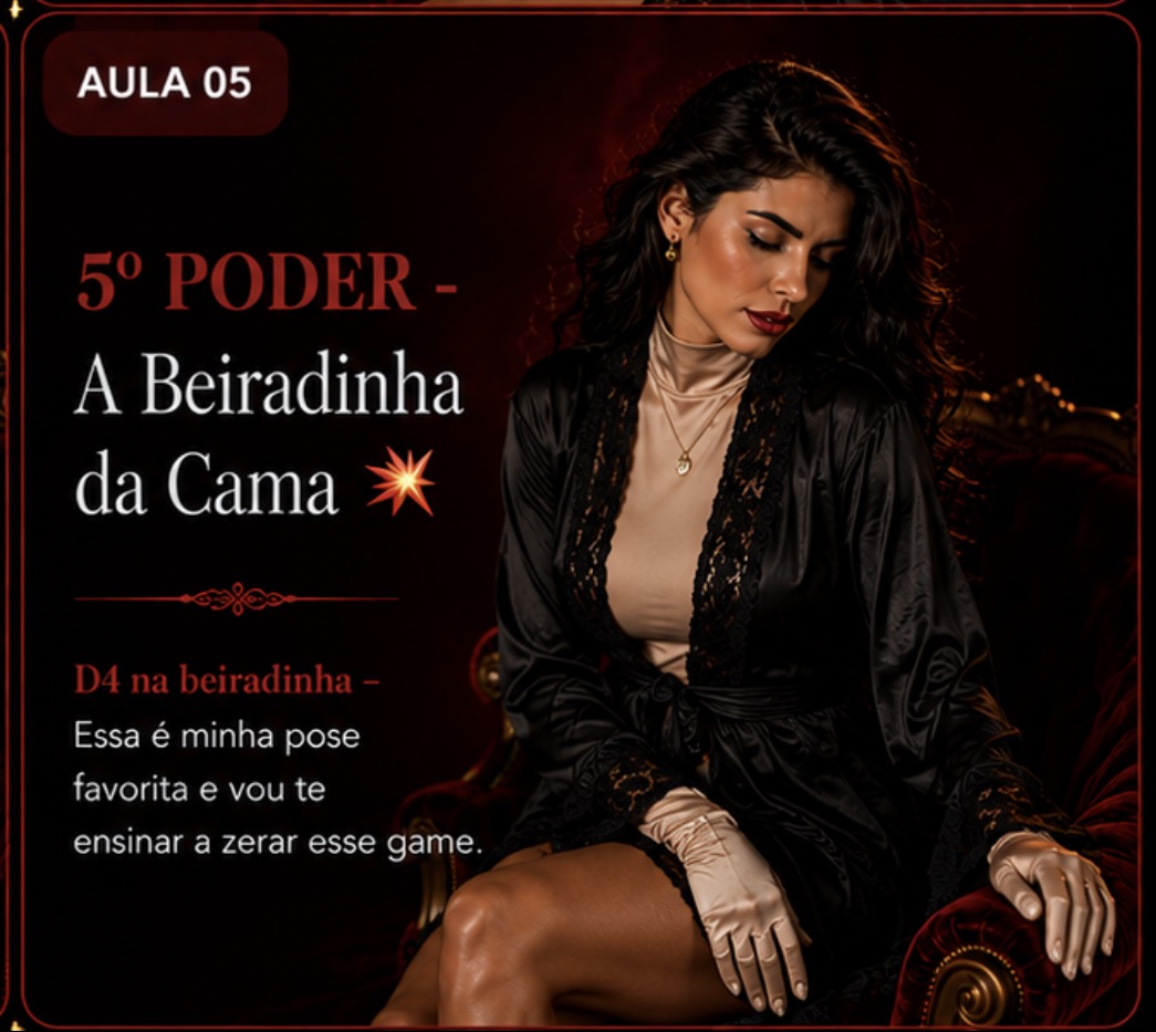 Aula 05 — A Beiradinha da Cama